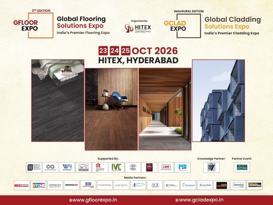 GFLOOR & GCLAD Expo 2026: комплексная платформа для строительных решений в Индии