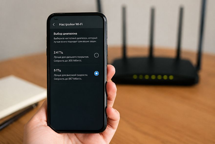 2,4 ГГц или 5 ГГц: к какой сети Wi‑Fi лучше подключать телефон, ноутбук и телевизор